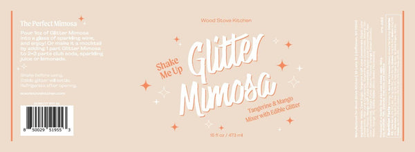 Wood Stove Kitchen - Glitter Mimosa Mixer, 16 fl oz – Go Slo Apparel