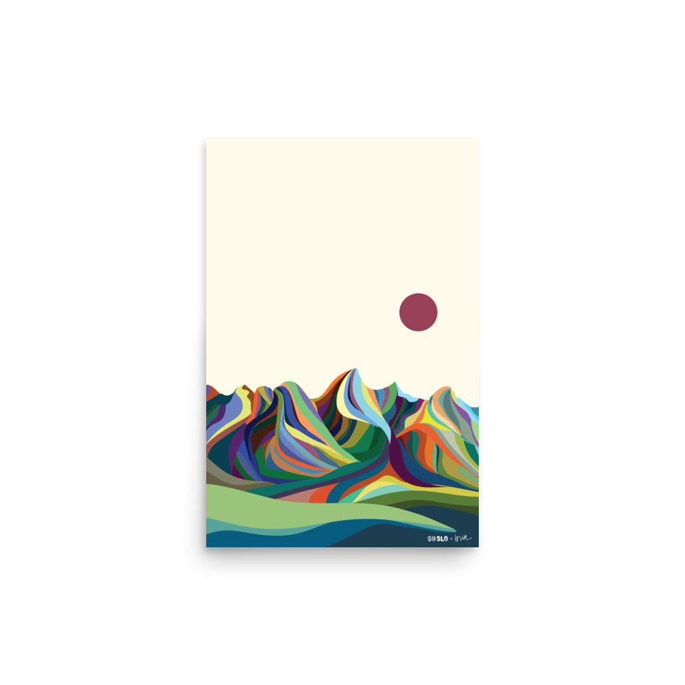 Grand Teton Minimalist Print