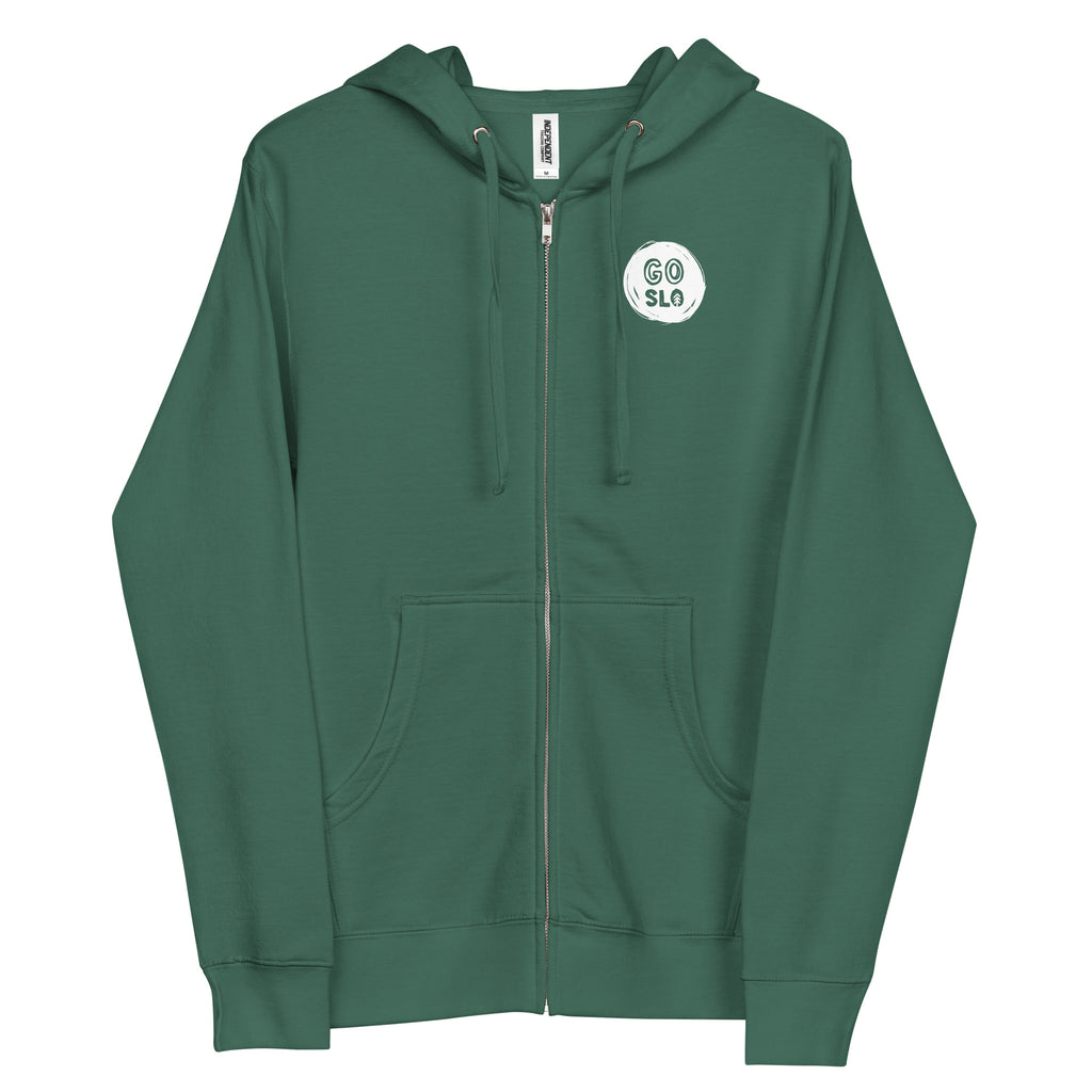 Gals Relaxed Wyo Flag Cowgirl Zip Hoodie