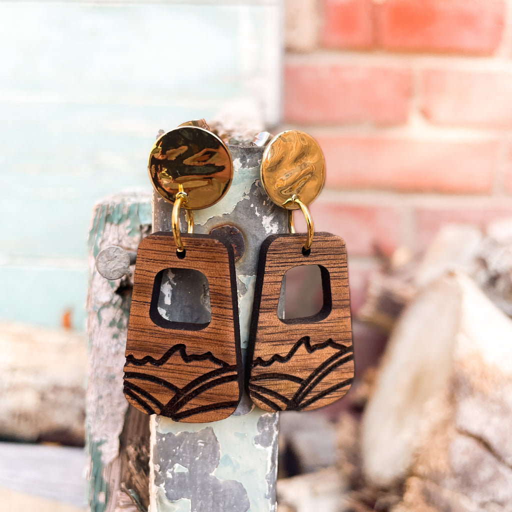 Teton Hole Punch Earrings