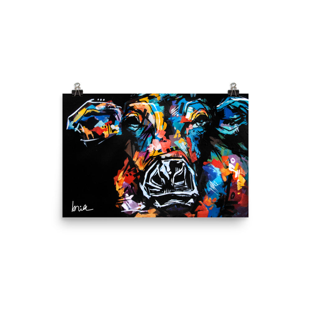 Lloyd the Cow Print