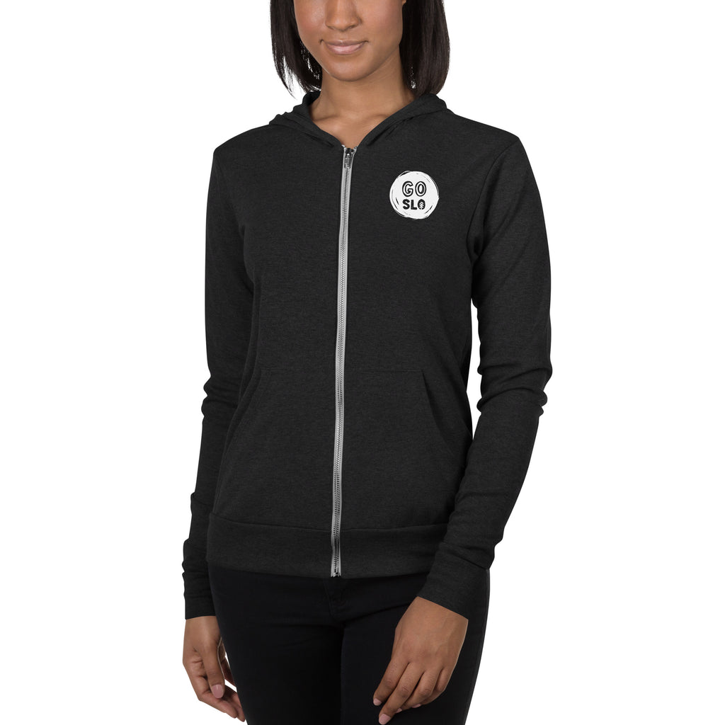 Gals Lightweight Indian Paintbrush Zip Hoodie