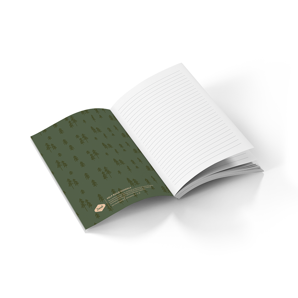 Denik - Rosy Mountain  Soft Touch Classic Layflat Notebook LFC1883L