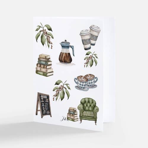 Julie Norkus - Note Card - Coffee