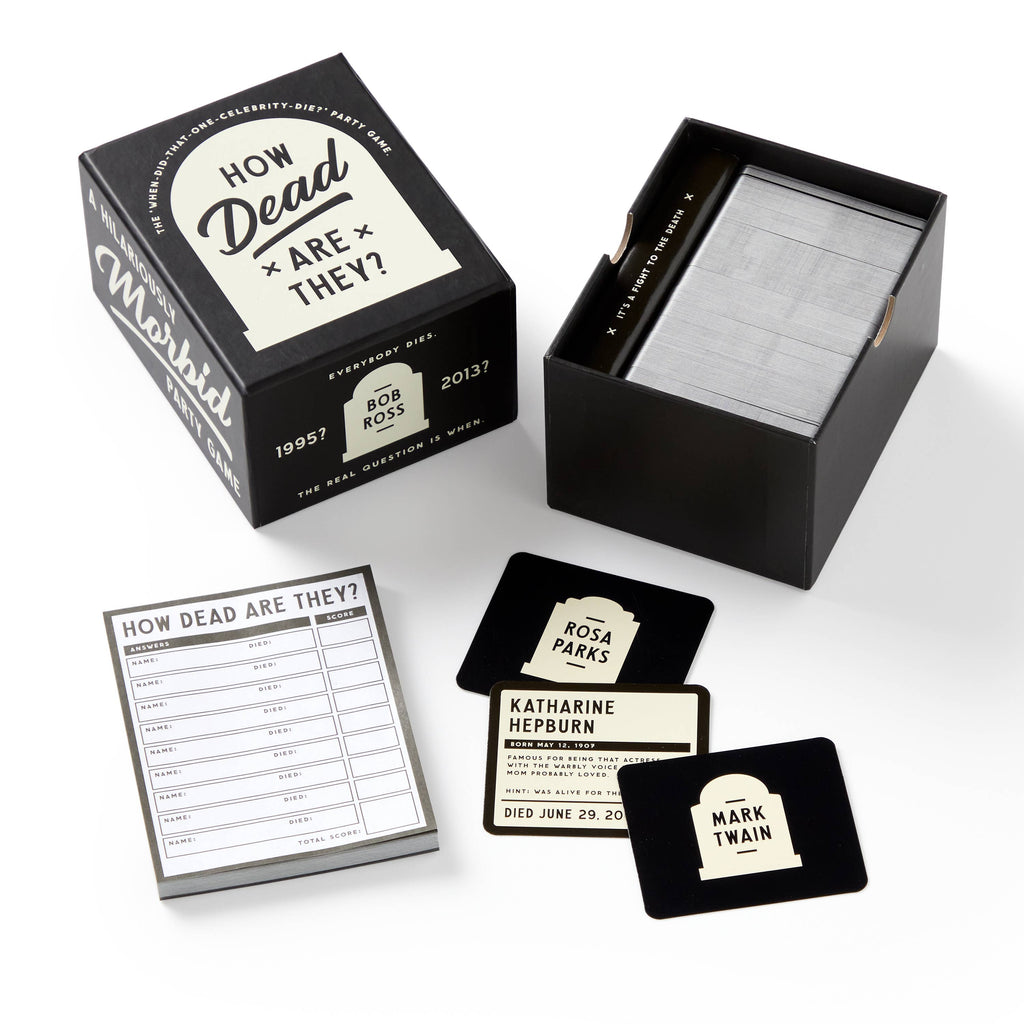 Chronicle Books - Brass Monkey How Dead Are They? Social Game