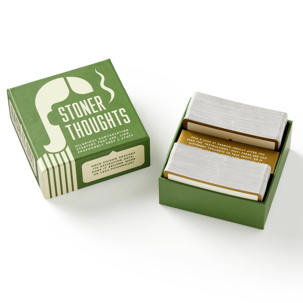 Chronicle Books - Brass Monkey Stoner Thoughts Conversation Starters