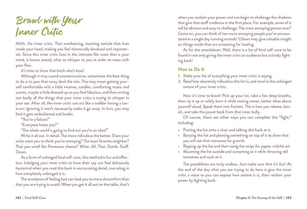 Simon & Schuster - Feral Self-Care by Mandi Em