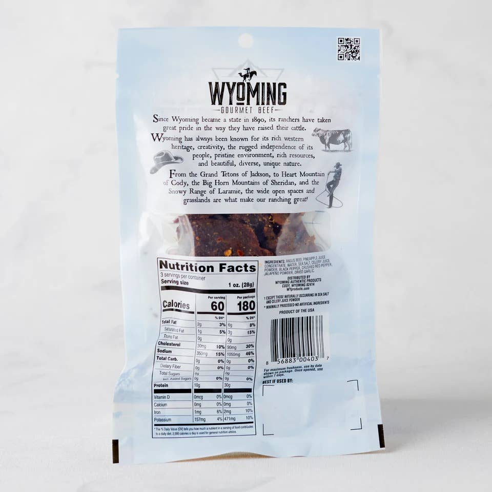 3 oz. Peppered Jerky