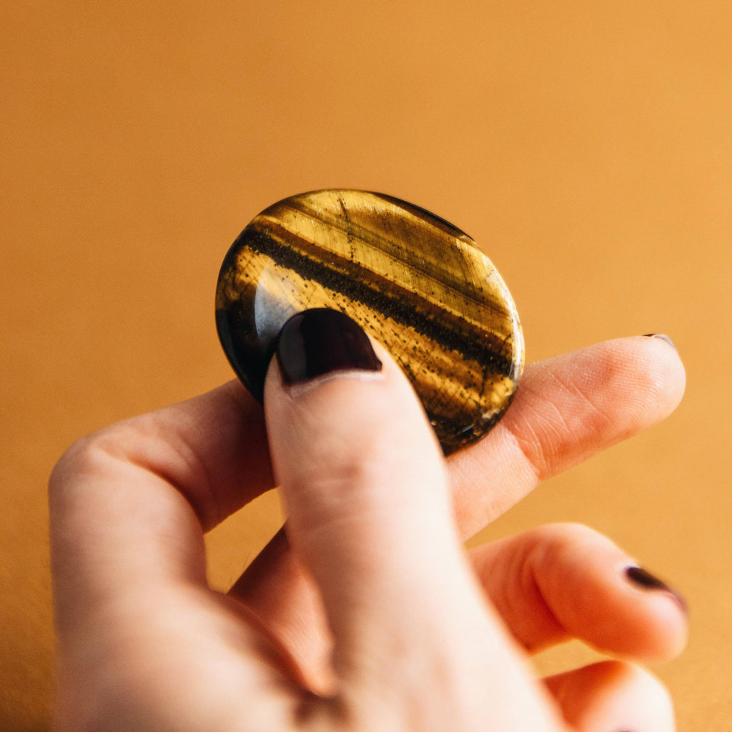 Tiger's Eye - Meditation Stone