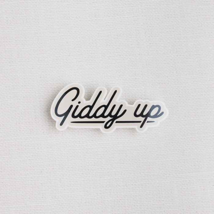 Morgan Lacey Hart - Giddy Up Sticker