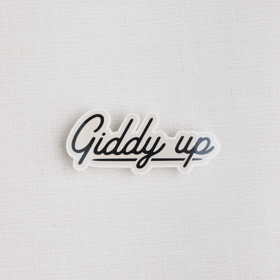 Morgan Lacey Hart - Giddy Up Sticker
