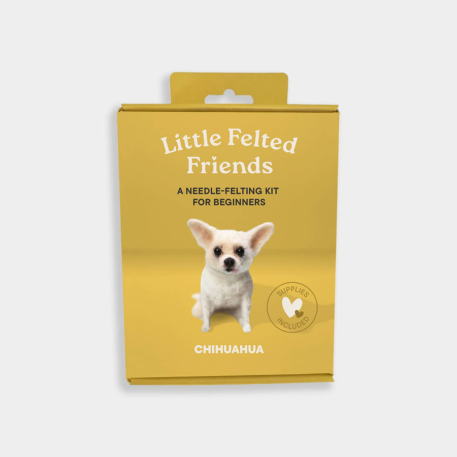 Blue Star Press - Little Felted Friends: Chihuahua (Needle-Felting Kit)
