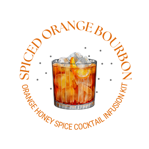 Raven & Rose Apothecary - Spiced Orange Bourbon ~ Cocktail Infusion Kits