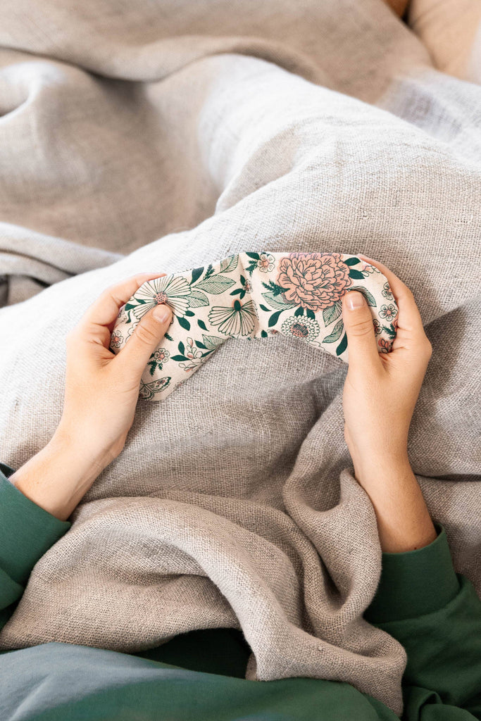 Slow North - Eye Mask  - Hidden Falls | Spa Eye Pillow, Weighted