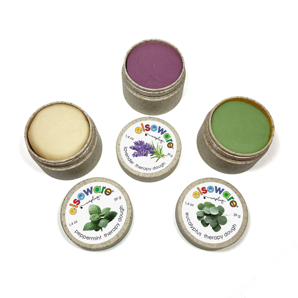 elseware unplug - Therapy Dough Sampler – Calming Aromatherapy Stress-Relief