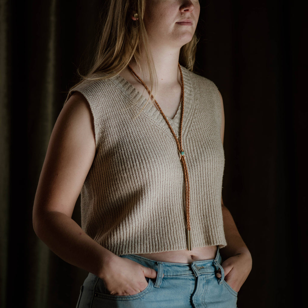 Commonform - Shepherd Bolo Tie // Stone