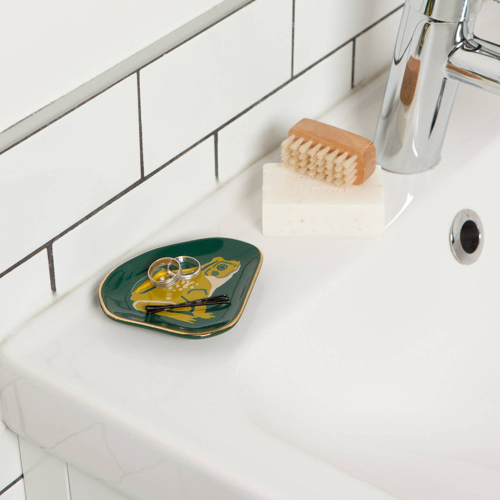 Danica Studio - Danica Studio Boundless Frog Shaped Ceramic Trinket Tray