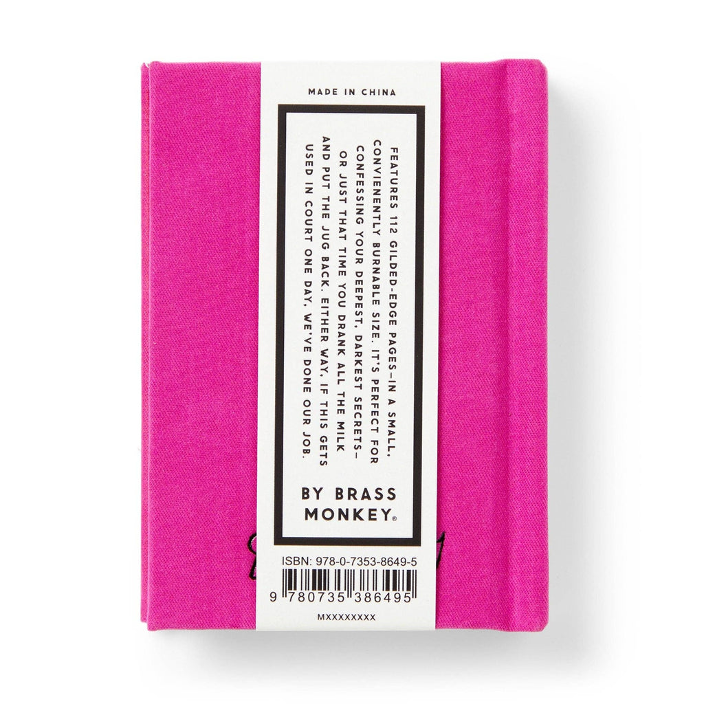 Chronicle Books - Brass Monkey Tiny Diary for Not So Tiny Secrets