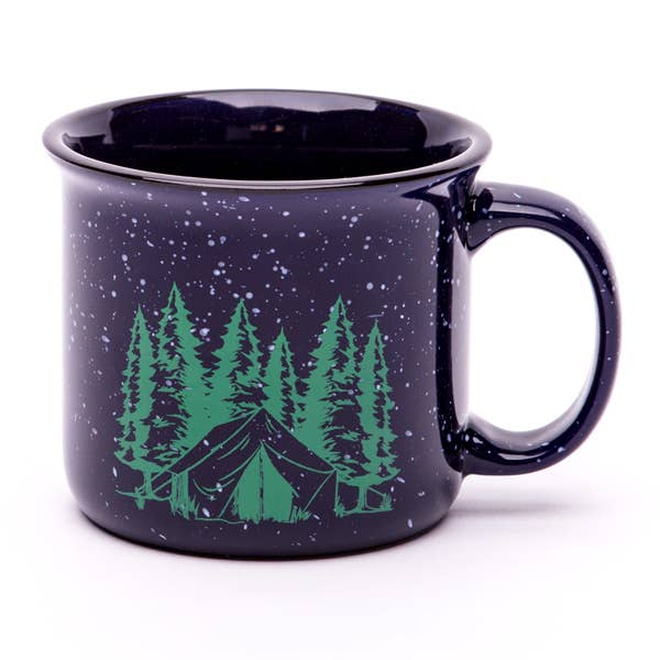 Camping Ceramic Coffee Mug