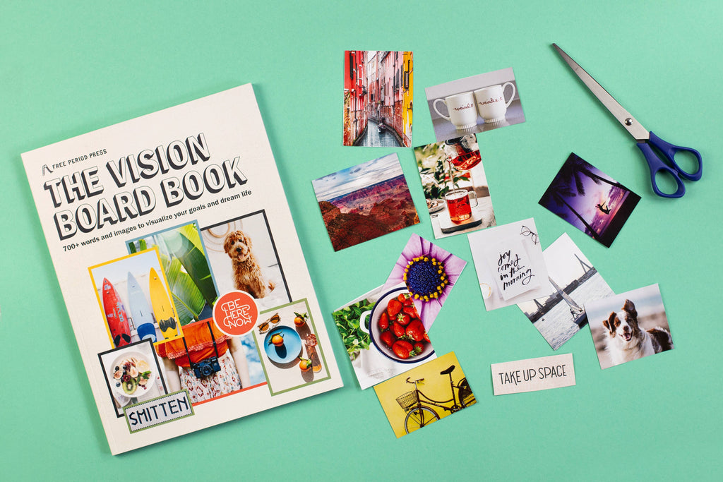 The Vision Board Book: 700+ Words & Images