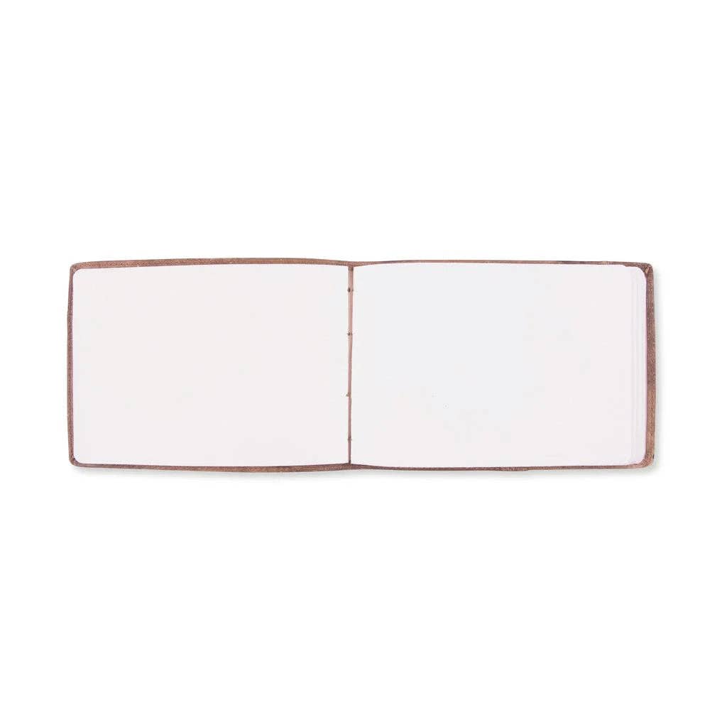 Sugarboo & Co - Dreams And Schemes Mini Signature Leather Journal - Honey