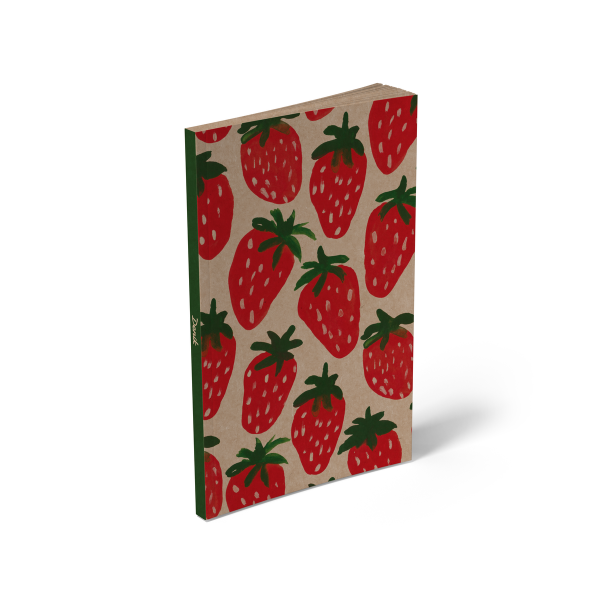 Denik - Painted Berries Kraft Layflat Notebook KLC2306KD