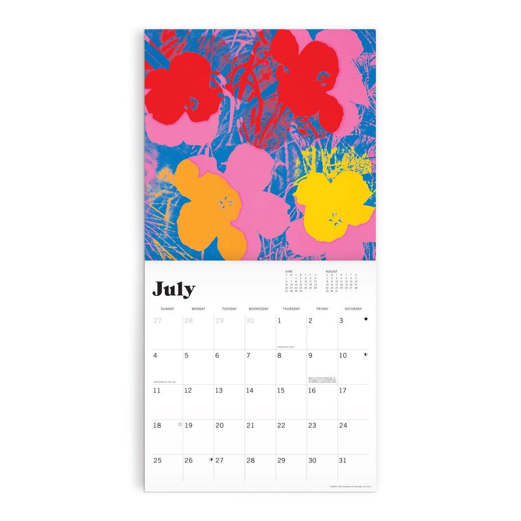 Chronicle Books - Andy Warhol 12 x 12 Wall Calendar 2027