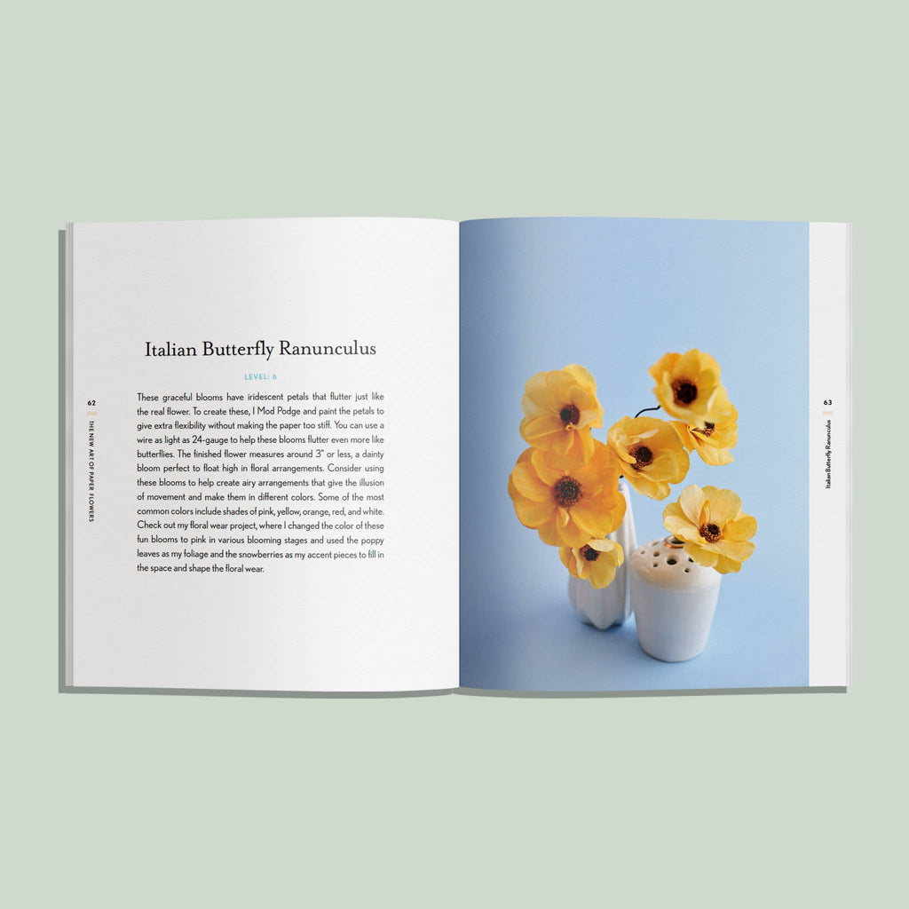 Blue Star Press - The New Art of Paper Flowers (Valentines Gifts)