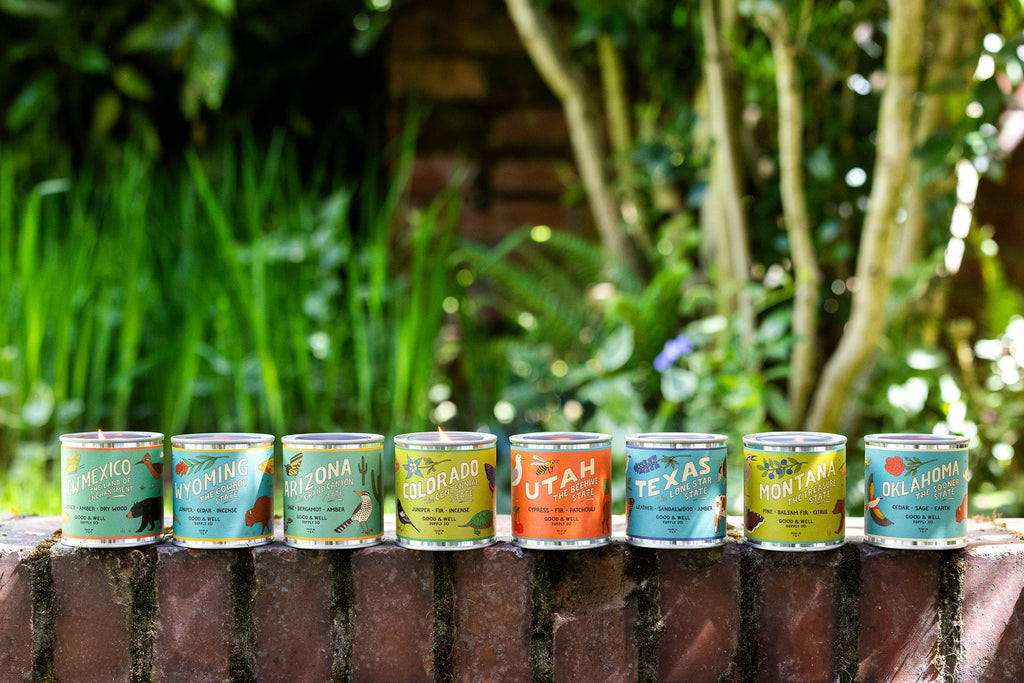 Good & Well Supply Co. - Wyoming State Soy Candle