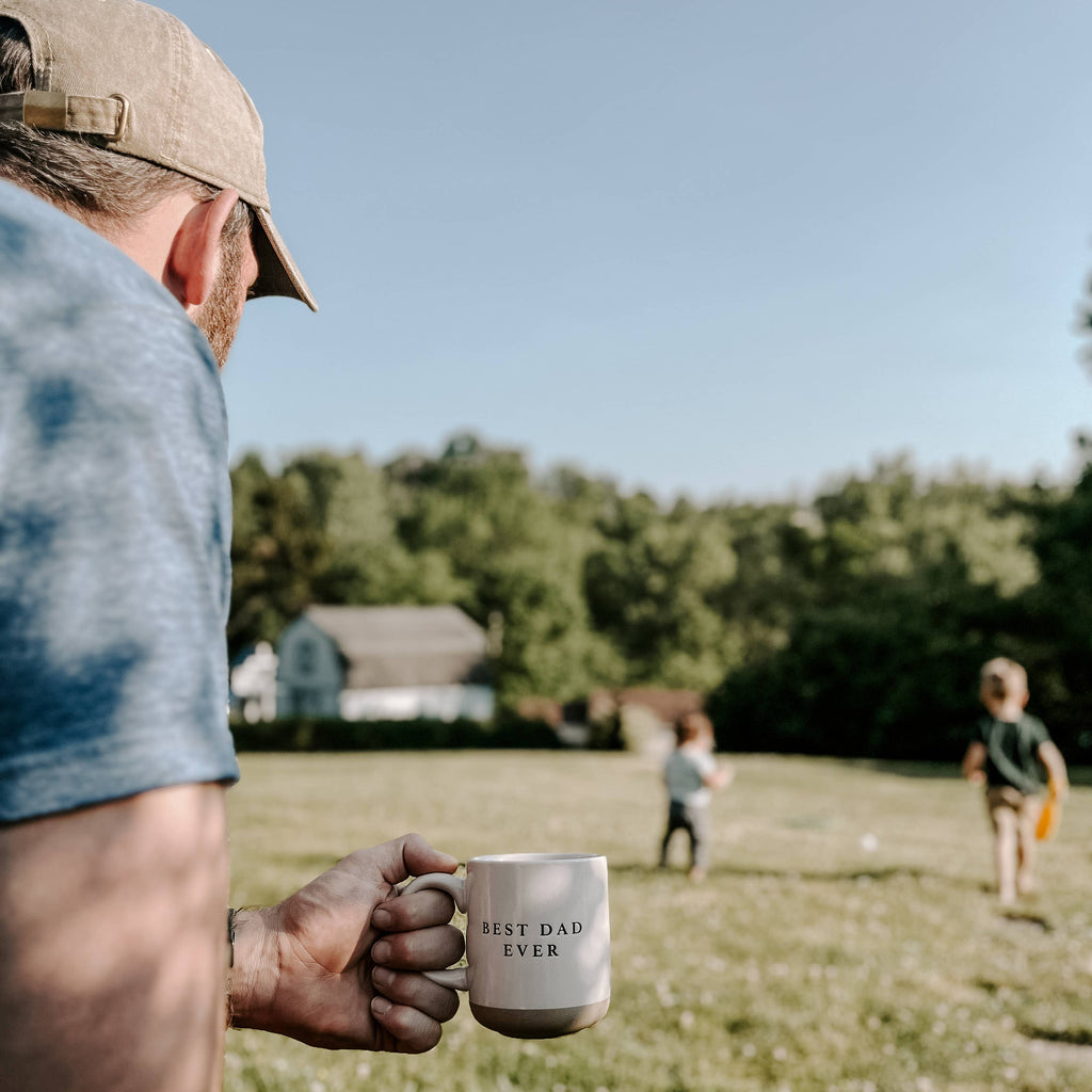 Sweet Water Decor - Best Dad Ever Stoneware Coffee Mug - Father's Day Gifts