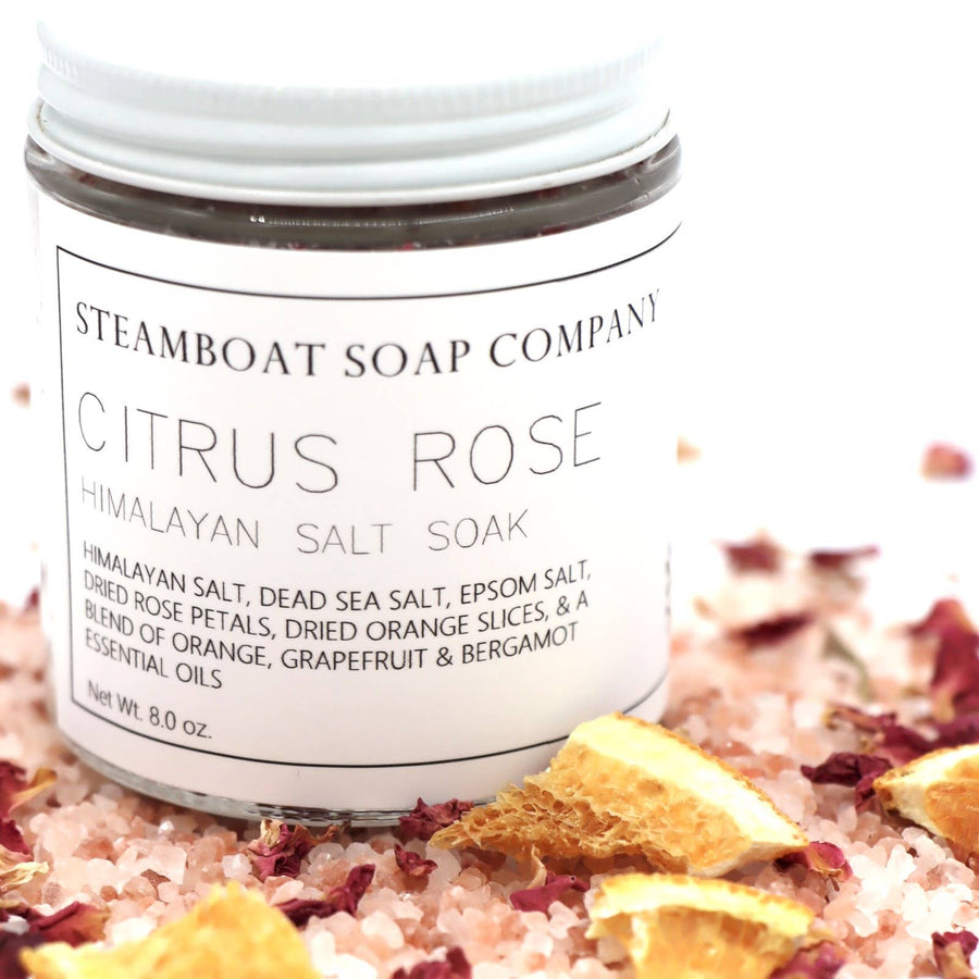 Steamboat Soap Company - Citrus Rose Himalayan Bath Soak