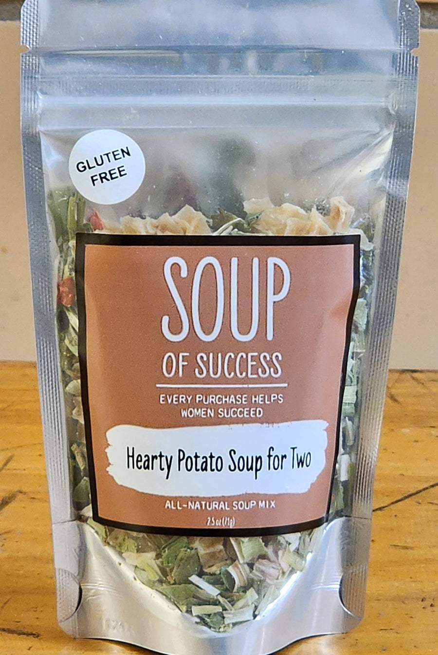 Soup Of Success - Hearty Potato Soup for Two