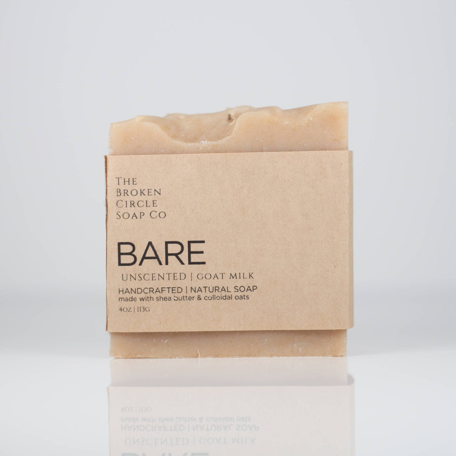 The Broken Circle Soap Co - Bare (Unscented) | Goat Milk Soap