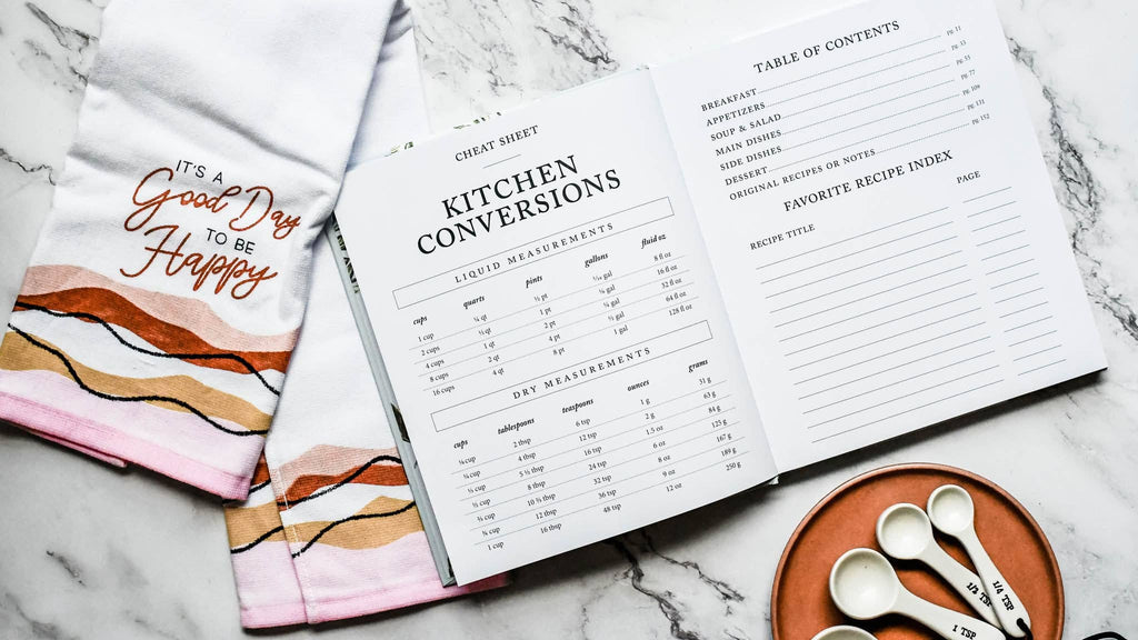 Duncan & Stone Paper Co. - Family Recipe Book & Keepsake Journal | Christmas Gift