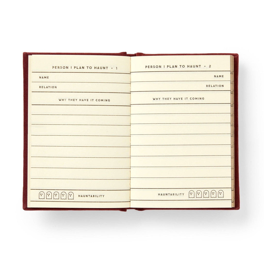 Chronicle Books - Brass Monkey People I Plan To Haunt Tiny Diary