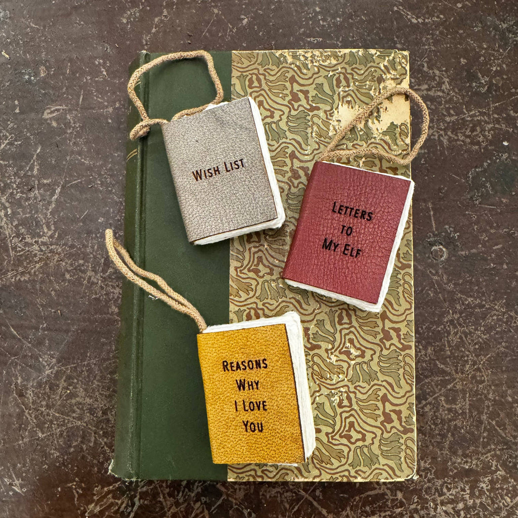 Sugarboo & Co - Little Book Ornaments with Cotton Hanger