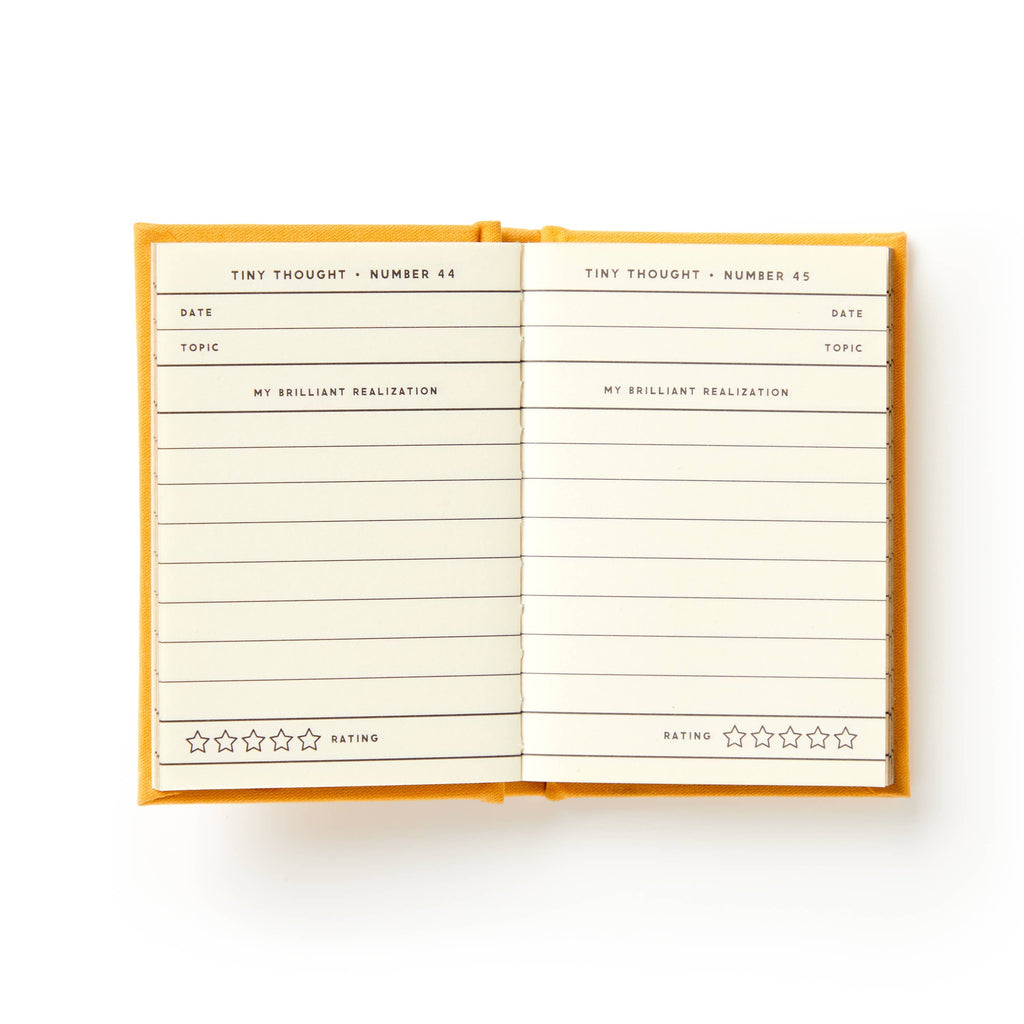 Chronicle Books - Brass Monkey A Tiny Diary for Tiny Thoughts