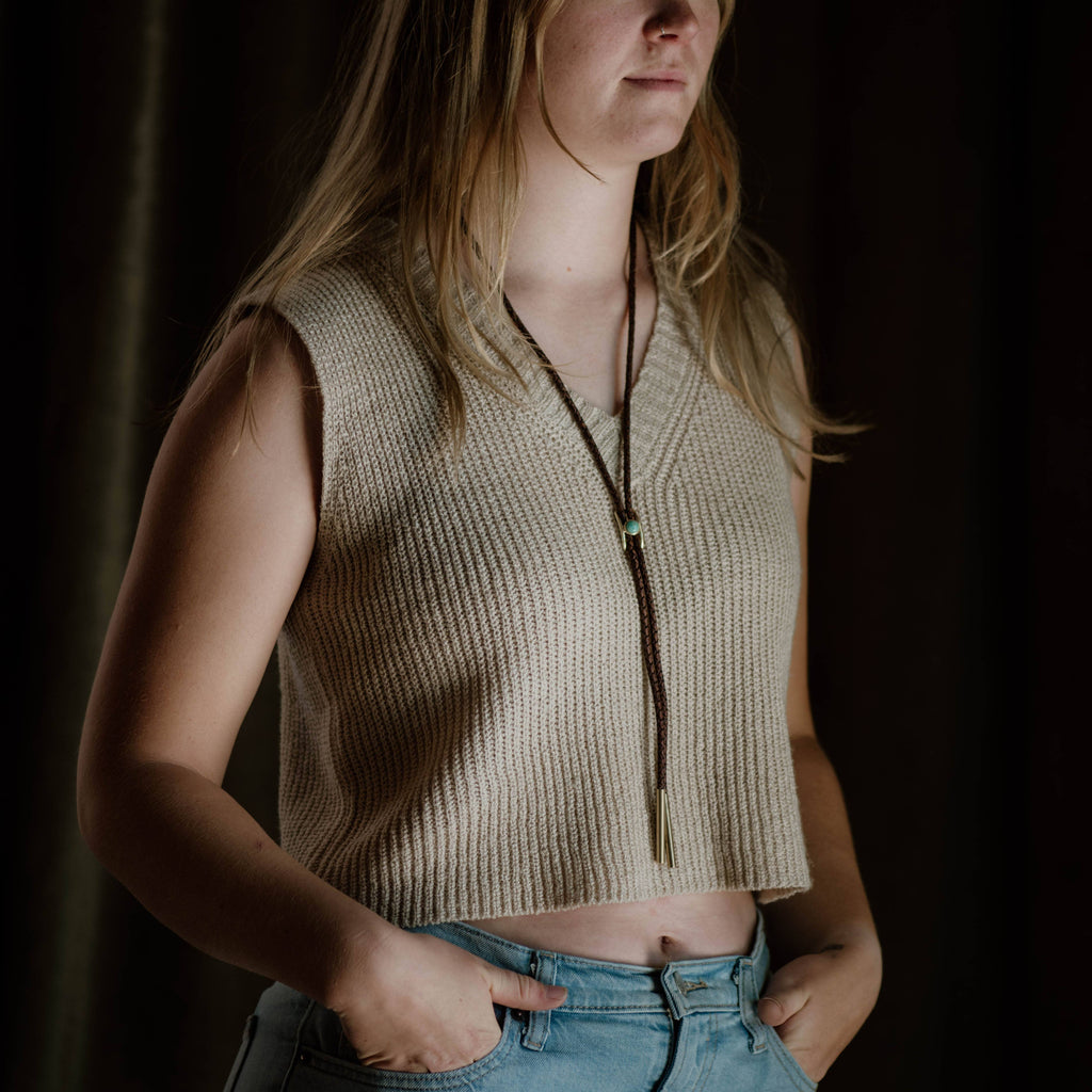 Commonform - Shepherd Bolo Tie // Stone