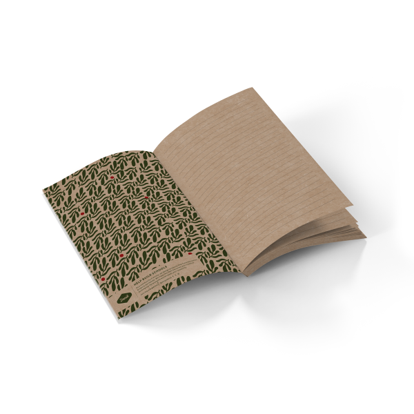 Denik - Tomatoes Kraft Layflat Notebook KLC2217KL
