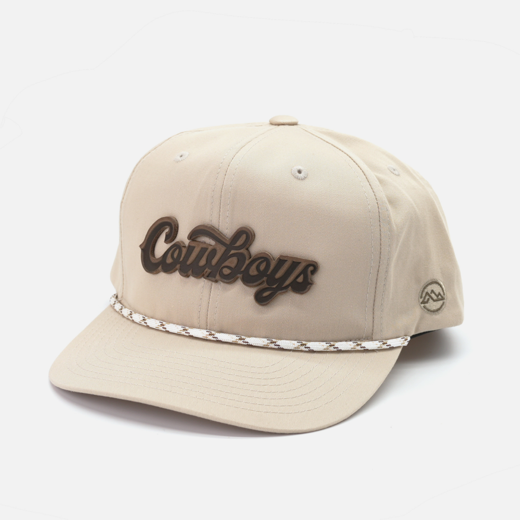 Range Leather Co. - Cowboys Script Hat