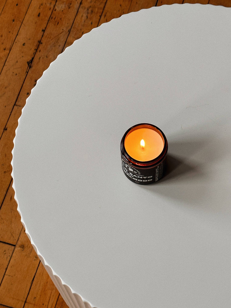Project Happiness Candle Co. - Palo Santo and Sandalwood Soy Candle - 8oz