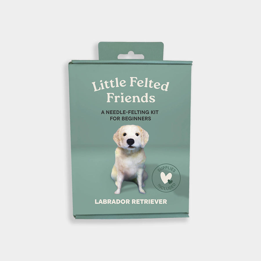 Blue Star Press - Little Felted Friends: Labrador Retriever Needle-Felting Kit