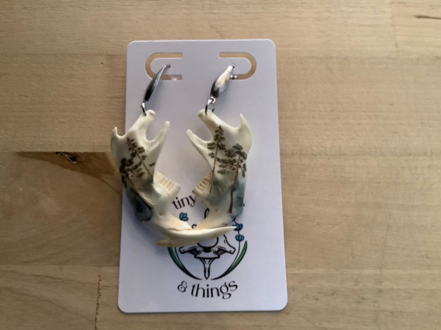 Muskrat jaws tree design tiny bones 6/16/26