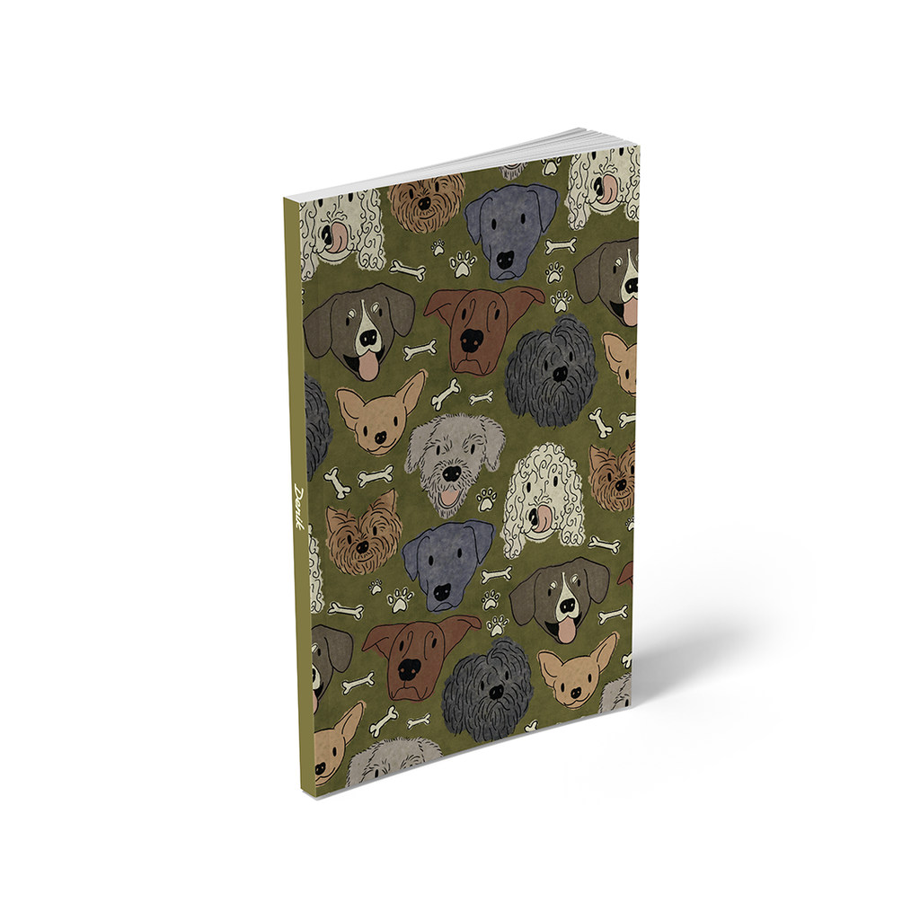 Denik - Doggies Classic Layflat Journal Notebook LFC1794L