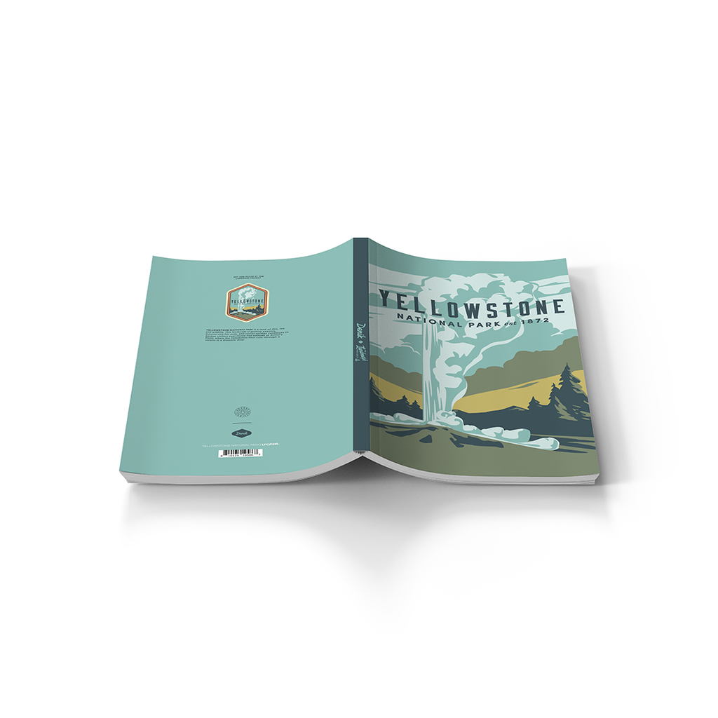 Denik - Yellowstone National Park Classic Layflat Notebook LFC2124L