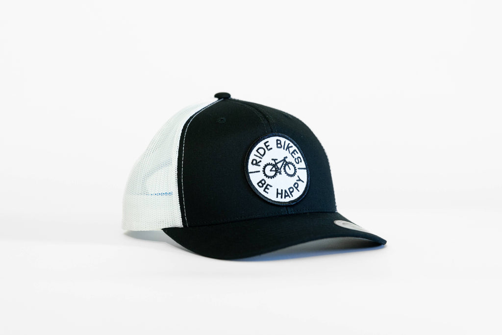 Squatchy - Ride Bikes Be Happy Hat | Cycling, MTB Trucker Hats | Great