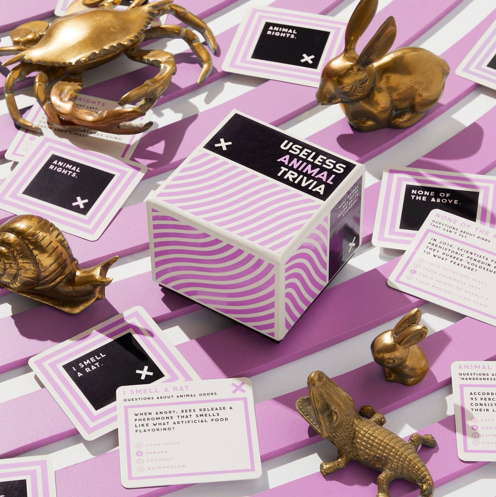 Chronicle Books - Brass Monkey Useless Animal Trivia