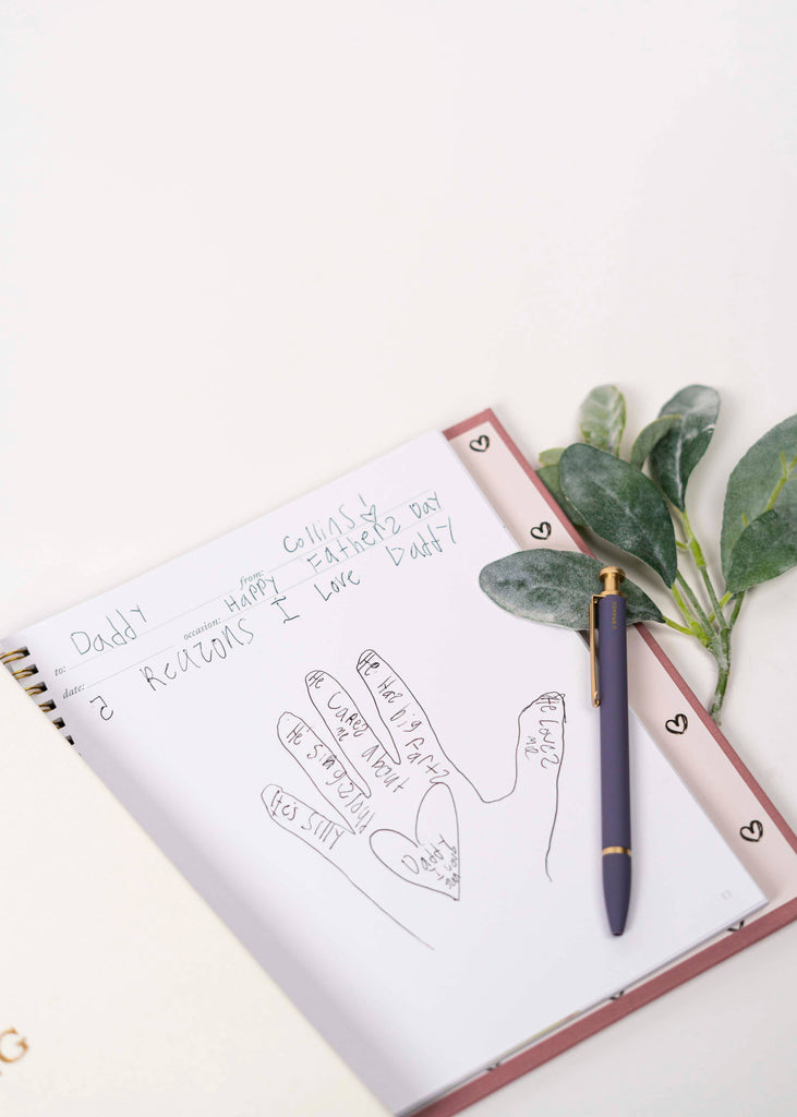 Duncan & Stone Paper Co. - Cards Worth Keeping Journal | Birthday Card Organizer Book