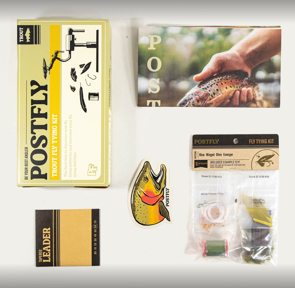 Postfly - Trout Fly Tying Kit