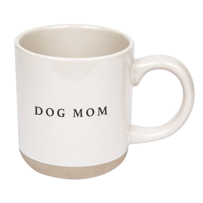 Sweet Water Decor - Dog Mom Stoneware Coffee Mug - Gifts & Home Decor